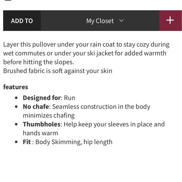 Lululemon Rest Less Pullover Rib/Textured Pattern Blue - Picture 10 of 10